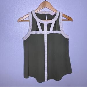 Candies Green Tank Sz Small